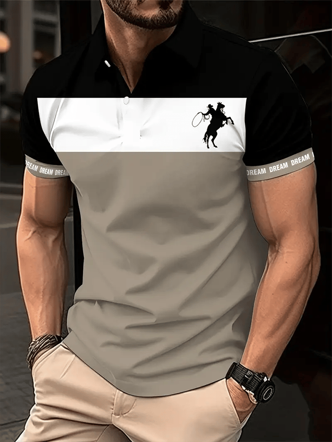 Camisa polo de modaable And Versatile ejecutivo casual para hombre