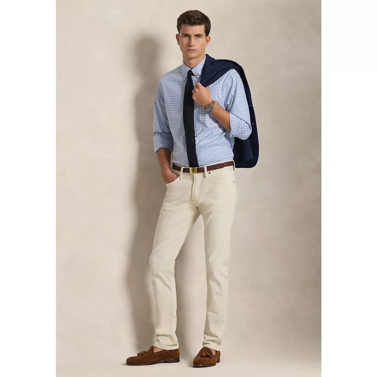 Classic Fit Performance Twill Shirt - 4