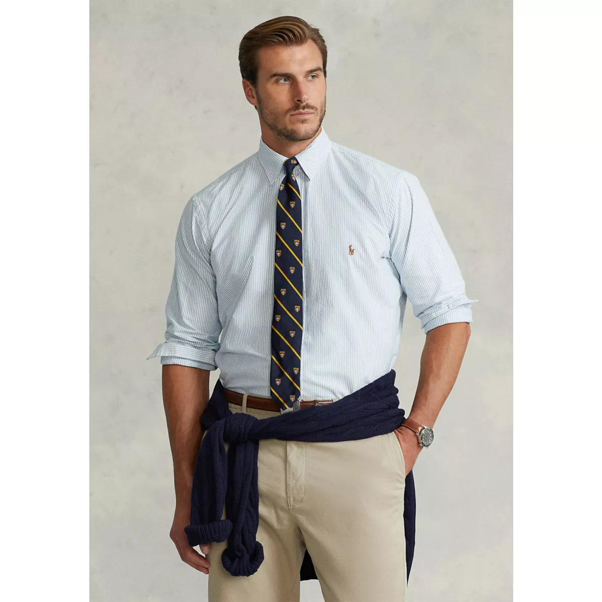 Big & Tall Classic-Fit Oxford Shirt - 5