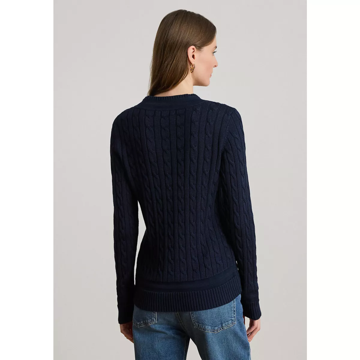 Women's Cable-Knit Cricket Sweater - 2