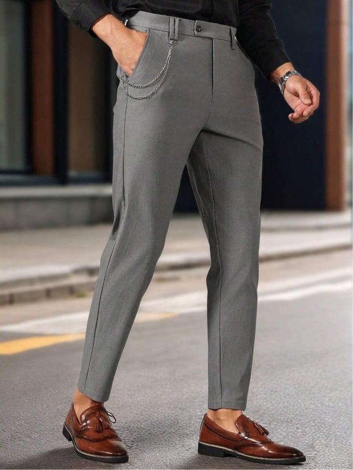 New ejecutivo Style Trousers para hombre
