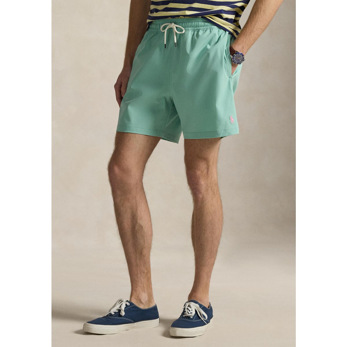 Men's 5.75" Traveler Classic Swim Trunks - 7