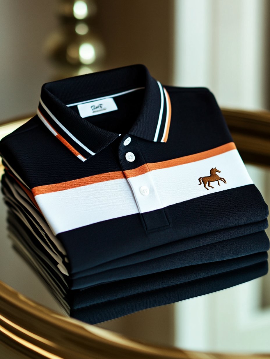Camisa polo ejecutivo Button de manga corta para hombre