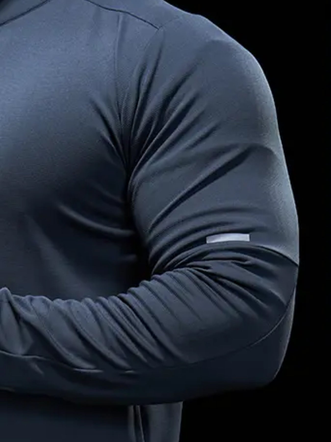 Chaqueta SmoothBlend Quick Dry Stand cuello Sports Fitness