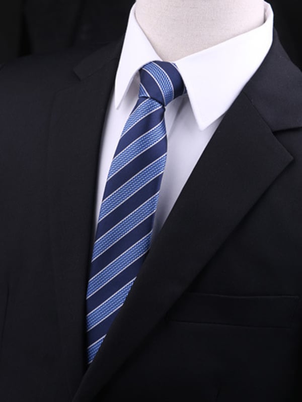 Camisa retro Gentleman Wedding Busines Tie para hombre