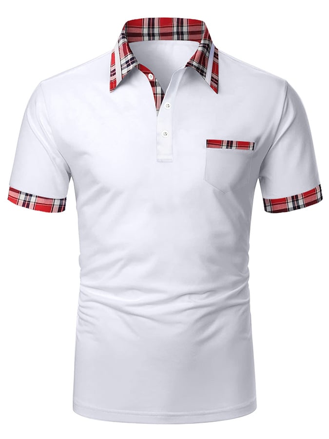 Camisa polo de manga corta estampado Pullover