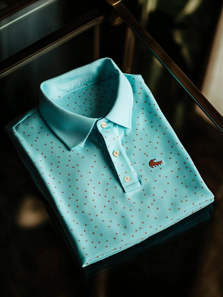 Camisa polo ejecutivo casual Button de manga corta para hombre