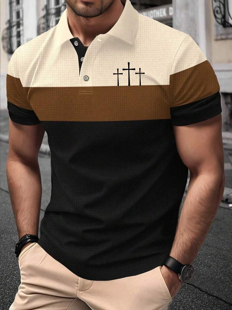 Camisa polo Faith Waffle Fabric para hombre