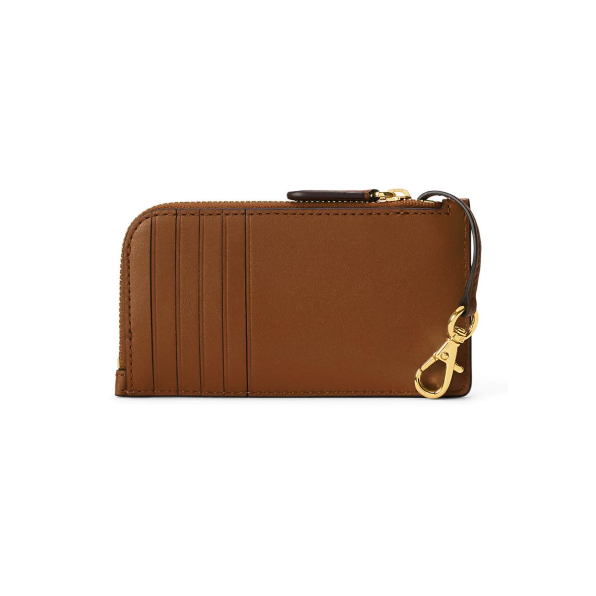 Leather L-Zip Card Case - 2