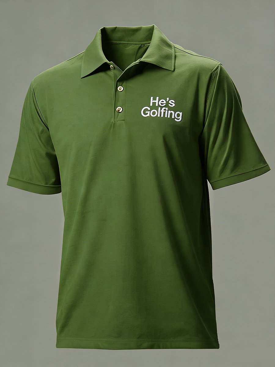 Camisa polo ejecutivo Golf with estampado para hombre