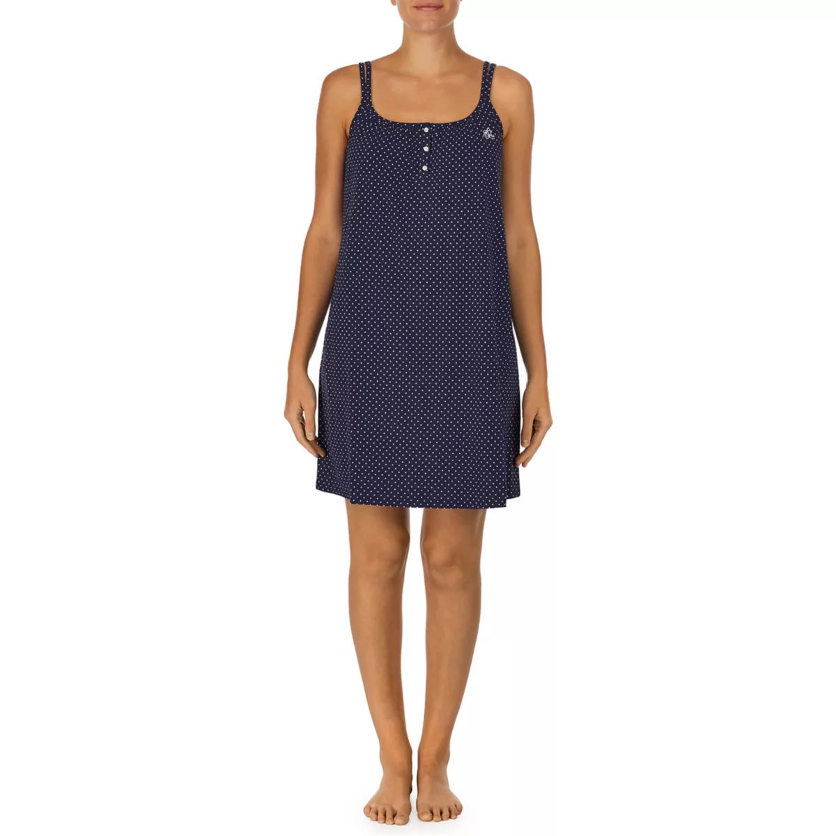 Double Strap Short Gown - 4