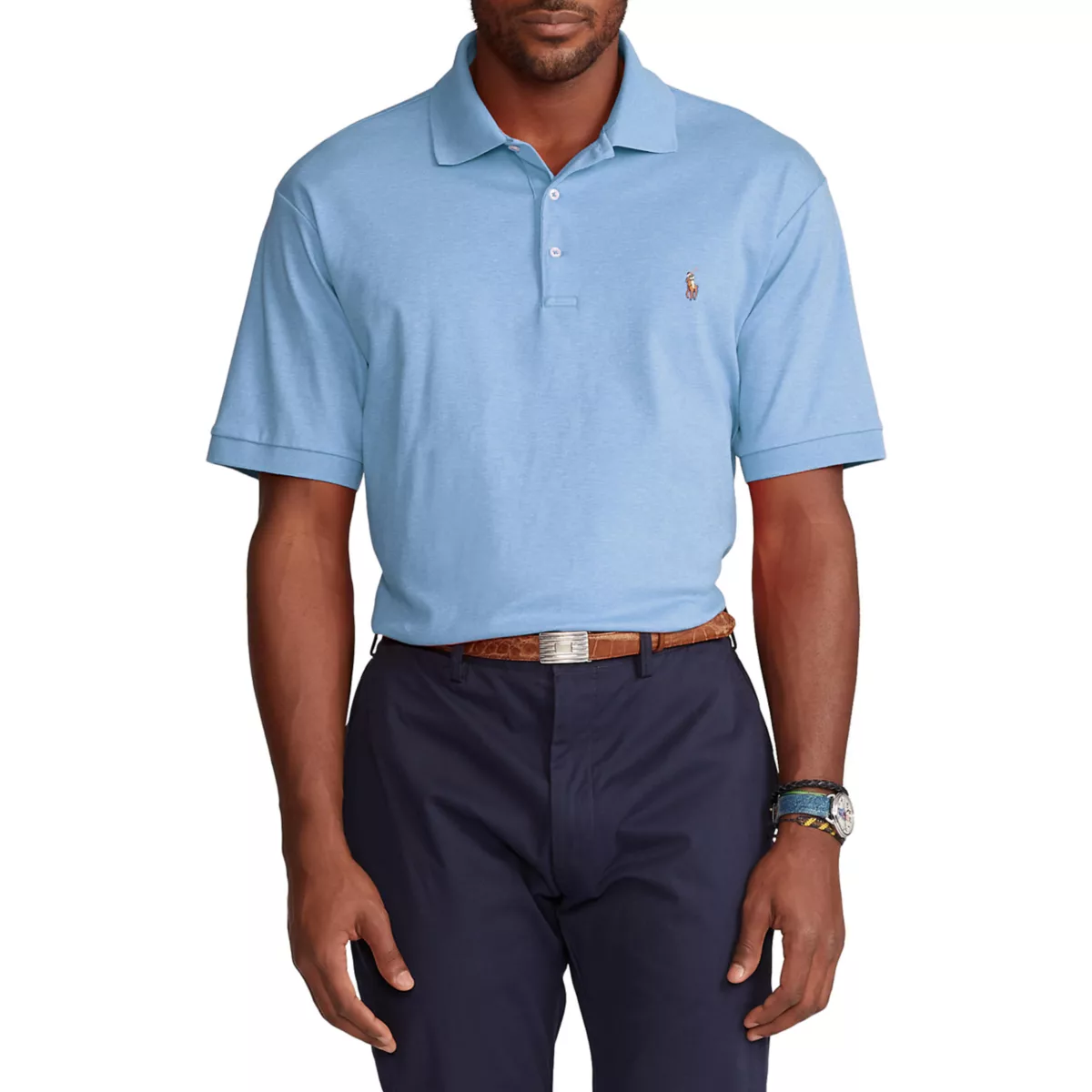 Big & Tall Soft Cotton Polo Shirt - 9