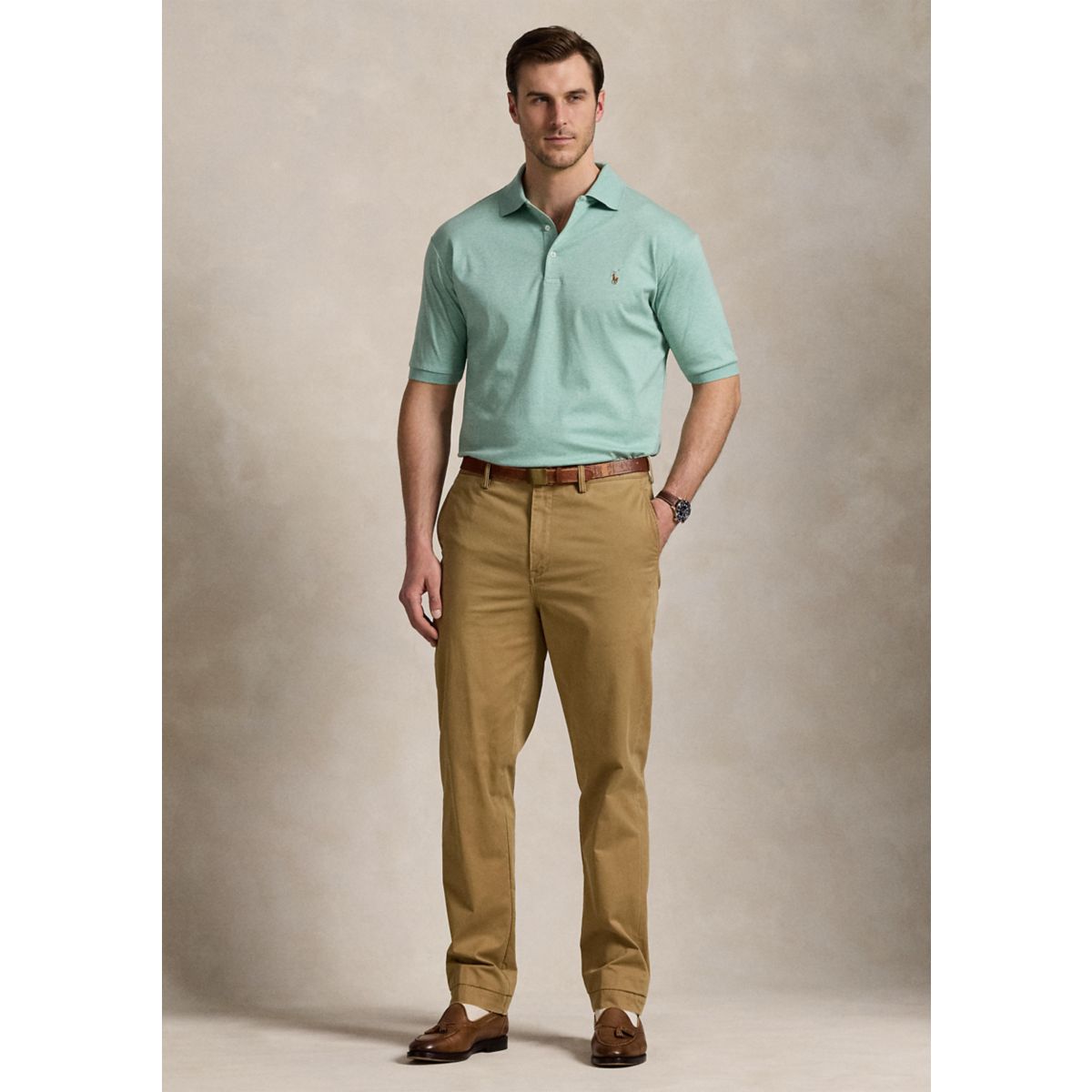 Big & Tall Soft Cotton Polo Shirt - 4