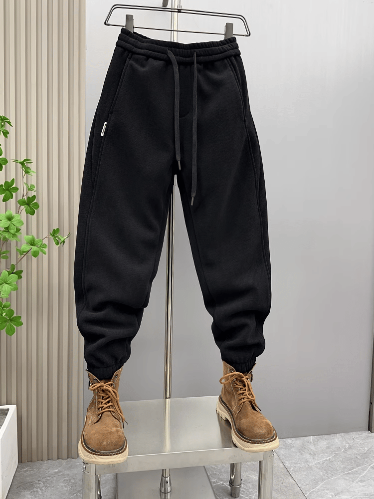 Pantalón polar casual para hombre
