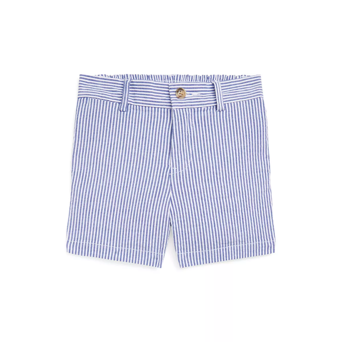 Baby Boys Stretch Cotton Seersucker Shorts - 1