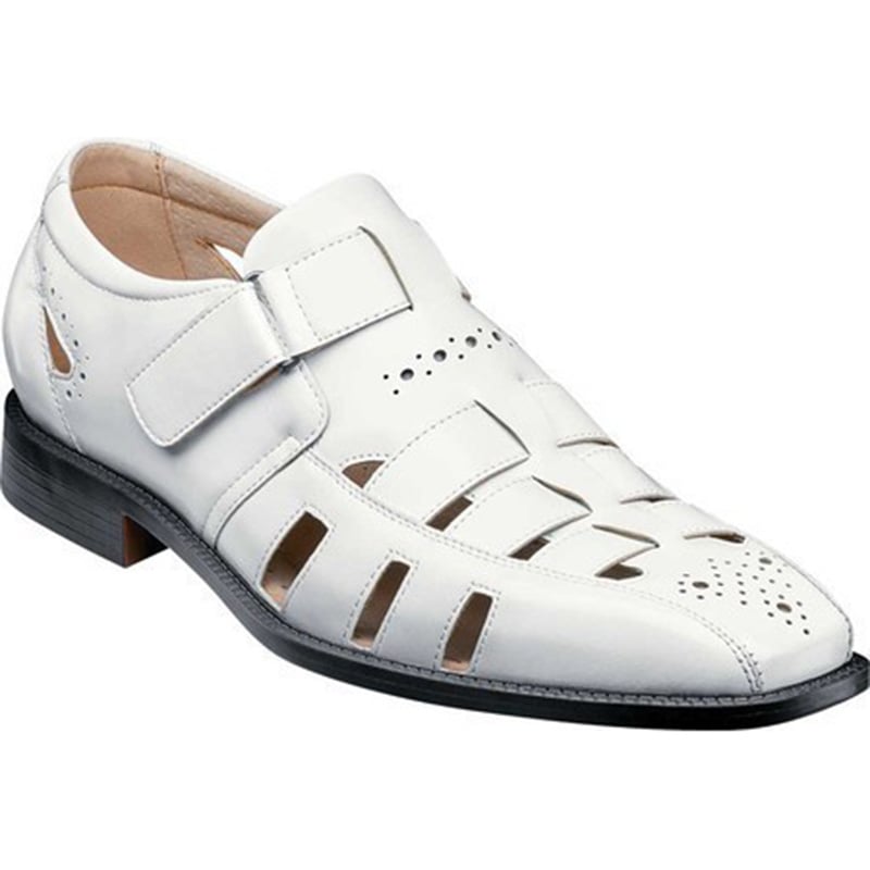 de moda casual ejecutivo Carved Sandals