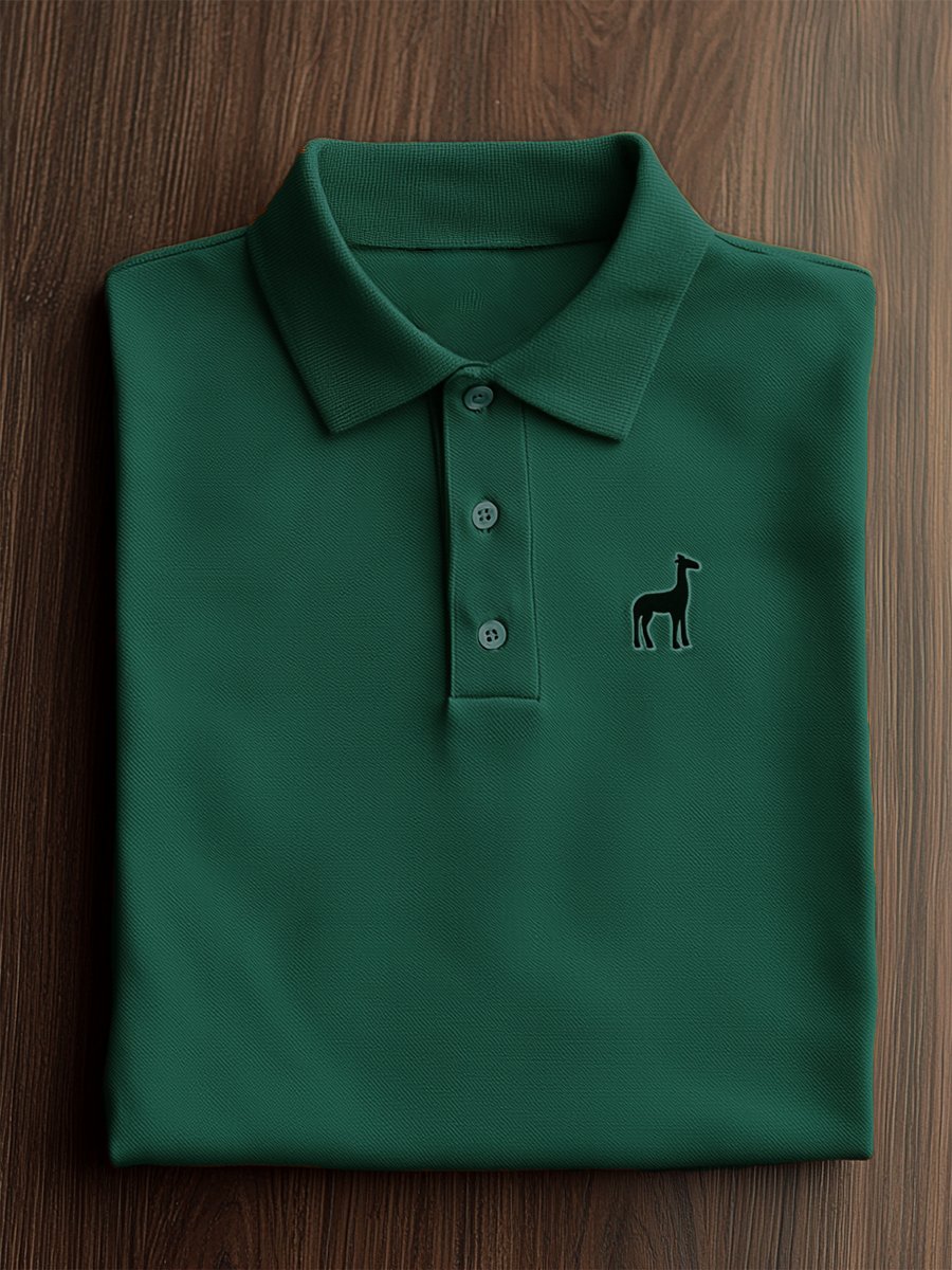 Camisa polo Couple ejecutivo casual Button de manga corta para hombre