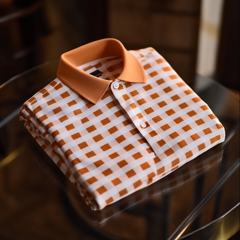 Camisa polo ejecutivo casual Button de manga corta para hombre