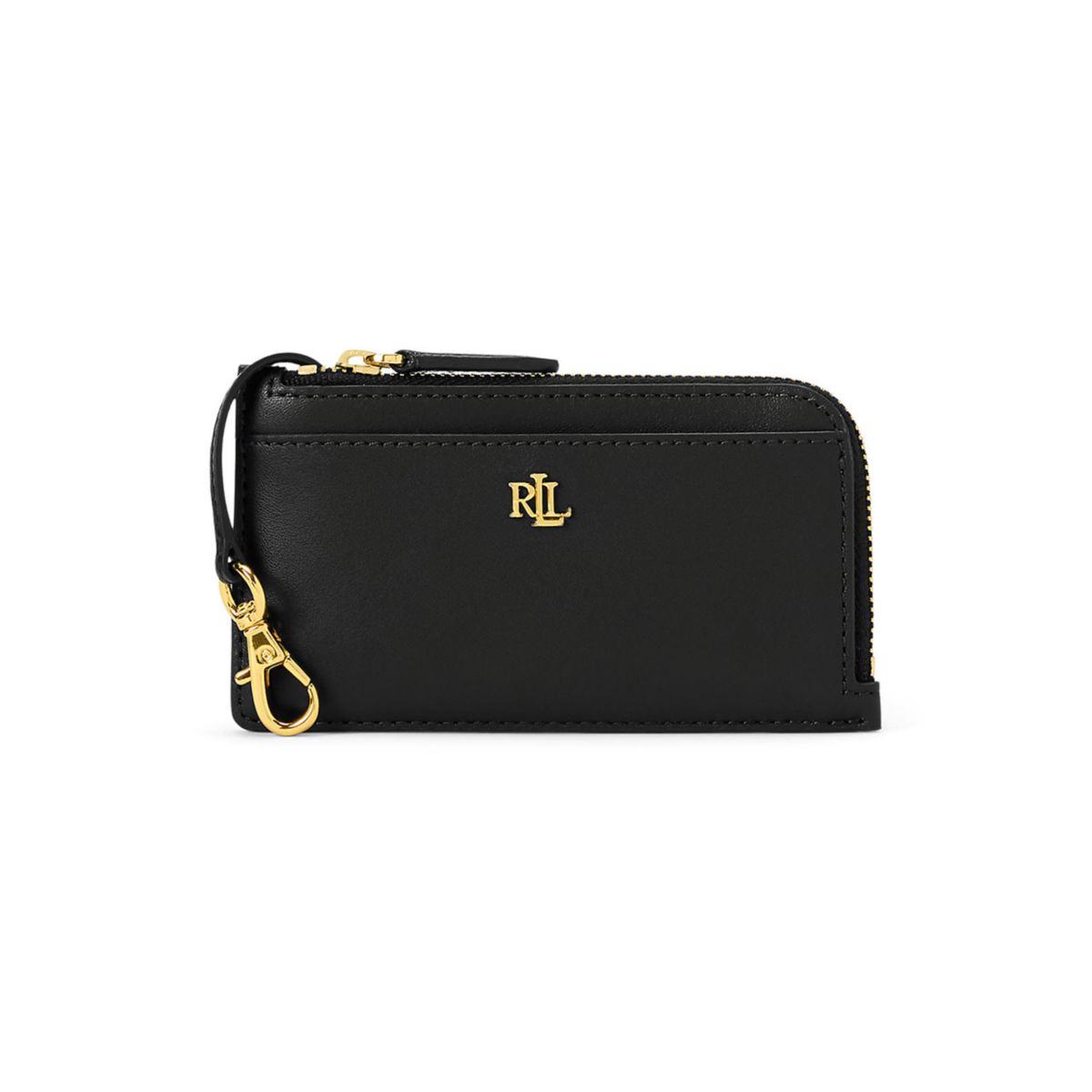 Leather L-Zip Card Case - 4