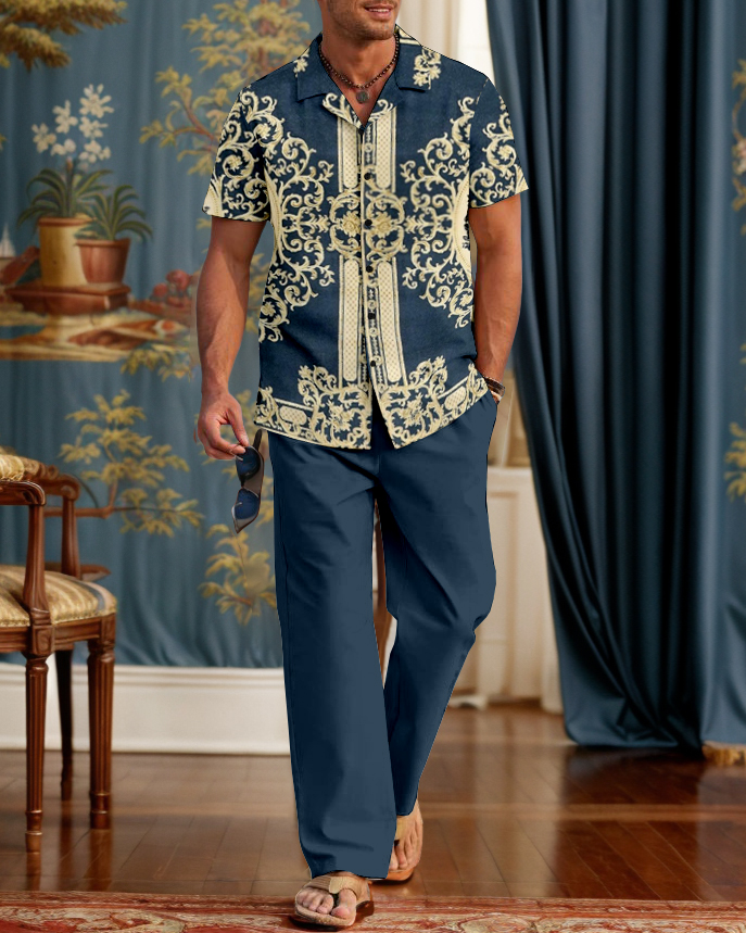 Rianmond Gorgeous Patterns Walking Suit para hombre
