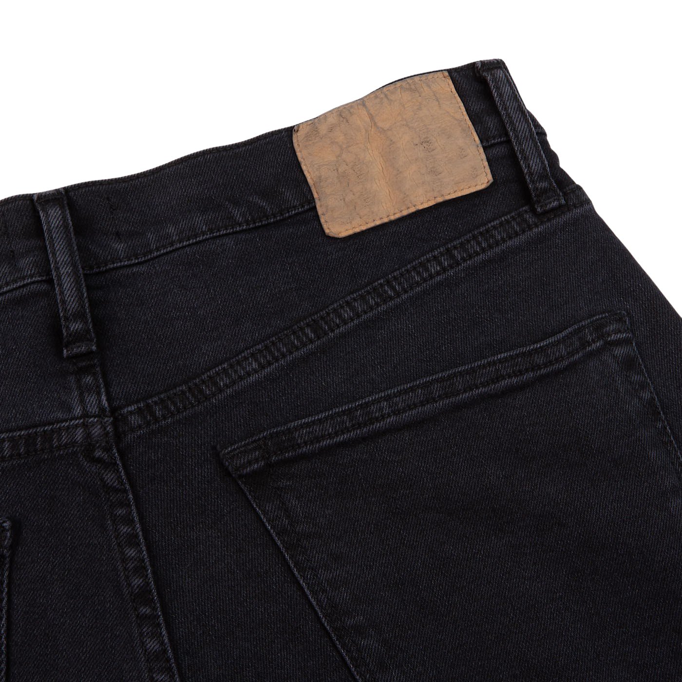 Used Black Candiani Organic de algodón M7 Jeans