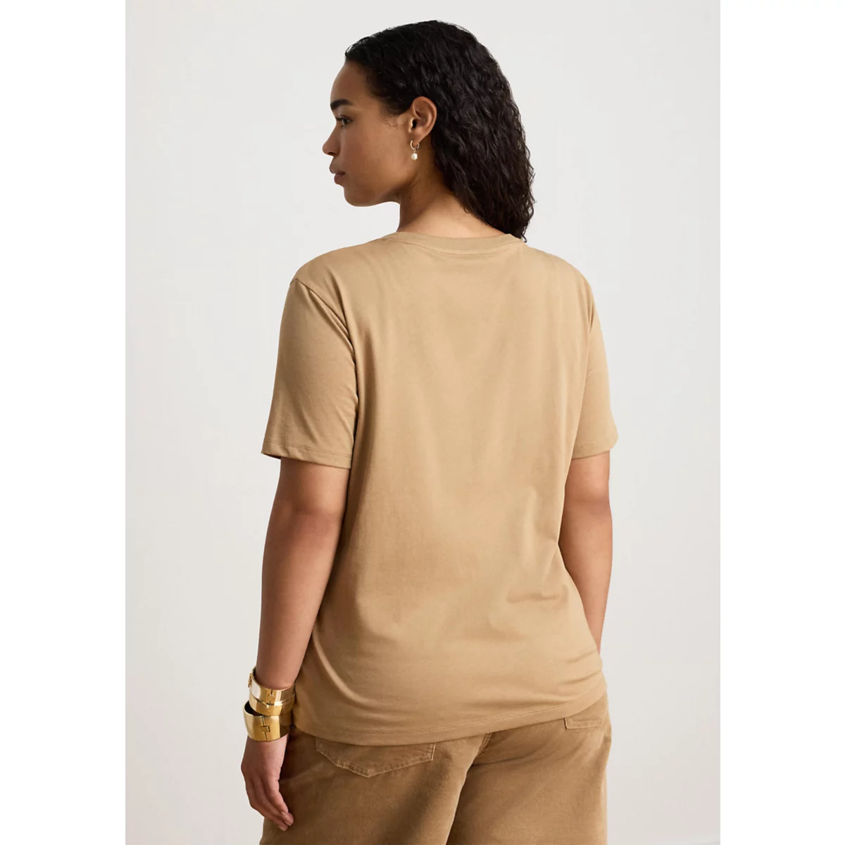 Embroidered-Crest Cotton Jersey Tee - 6