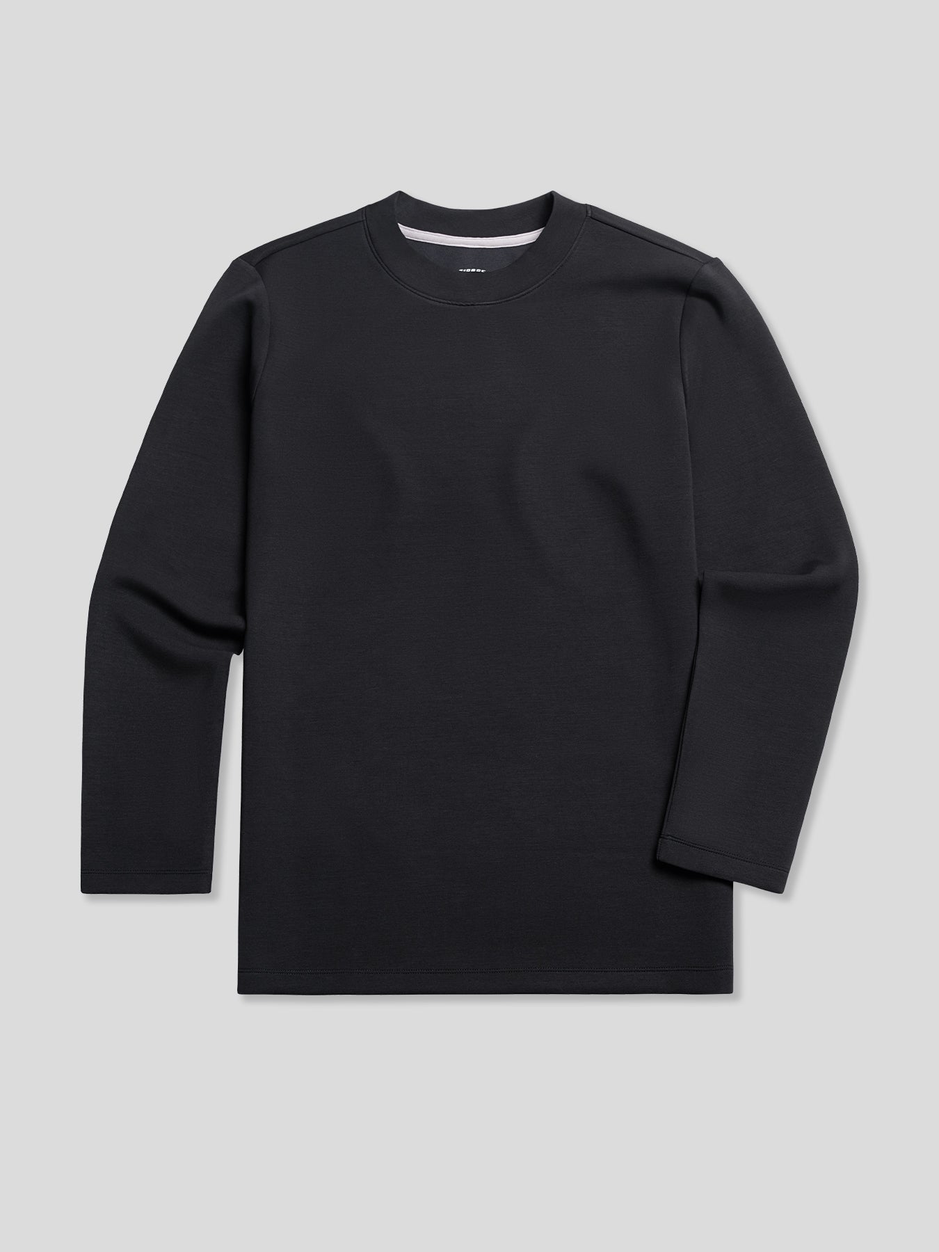 Modal Blend Elbow Patch de manga larga Tee:clásico Fit