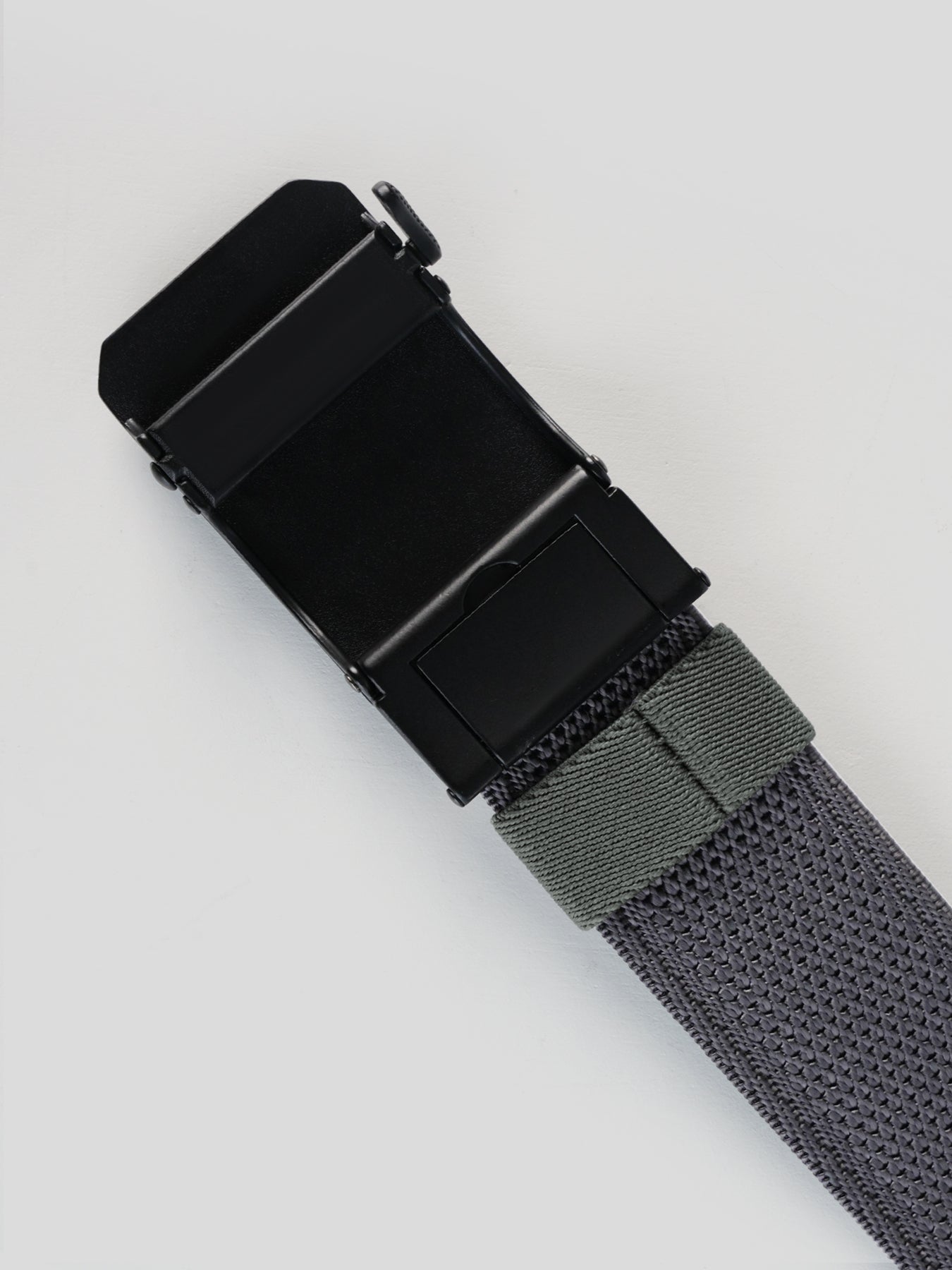 Cinturón Automatic Buckle Woven casual