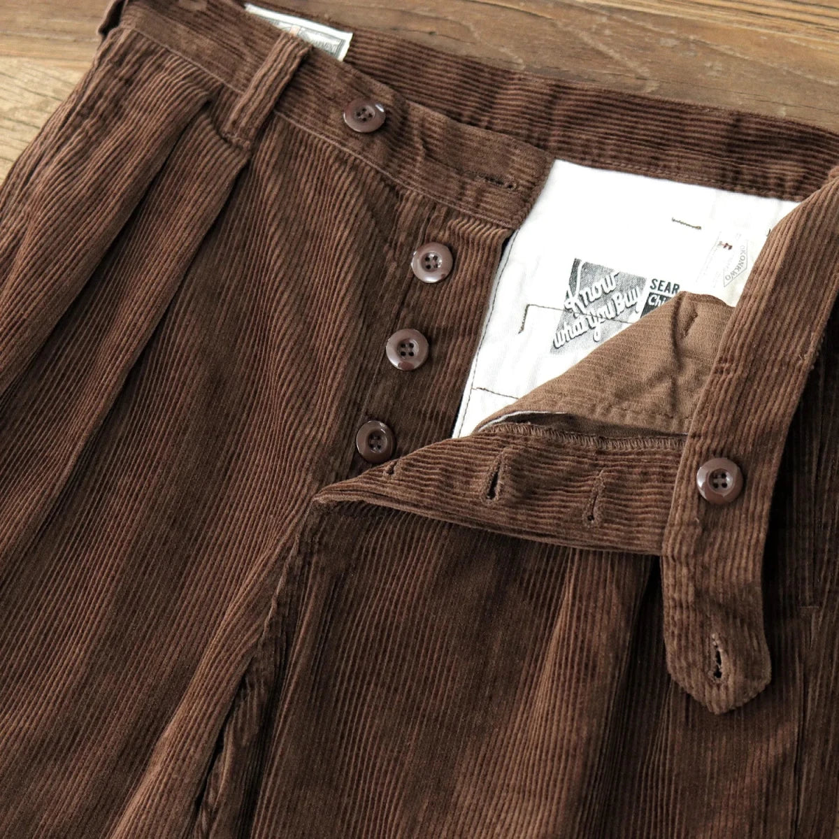 Pantalón Heavyweight corduroy old money