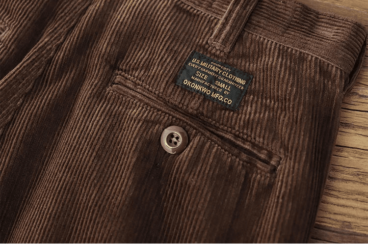 Pantalón Heavyweight corduroy old money