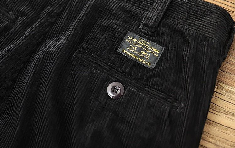 Pantalón Heavyweight corduroy old money