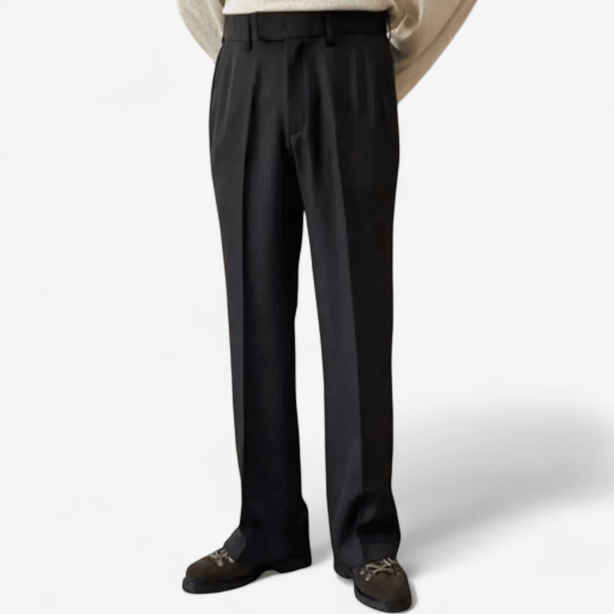 Pantalón High waist straight style