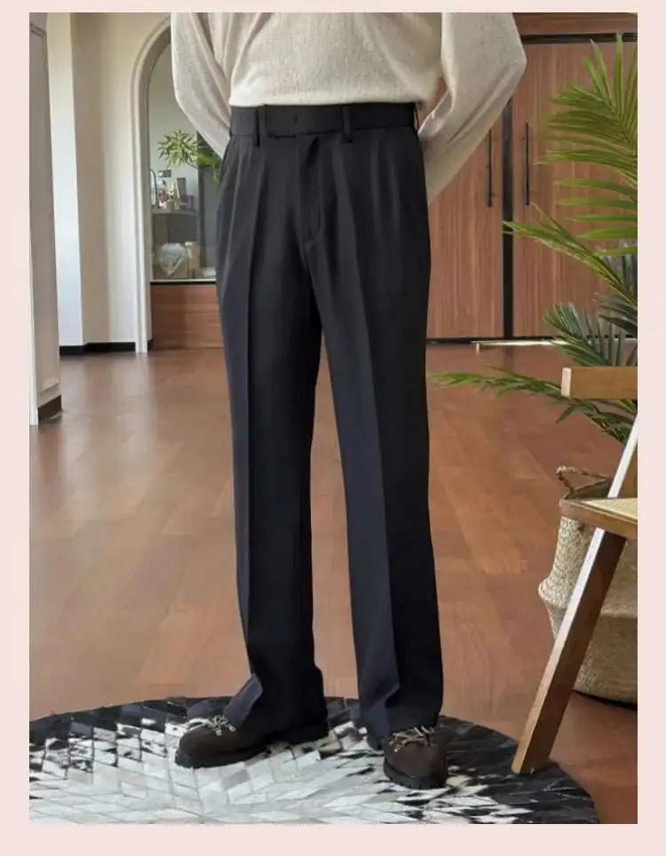 Pantalón High waist straight style