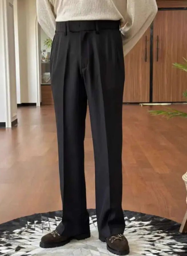 Pantalón High waist straight style