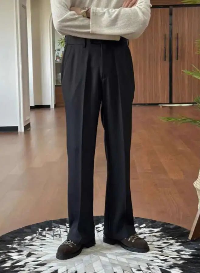 Pantalón High waist straight style