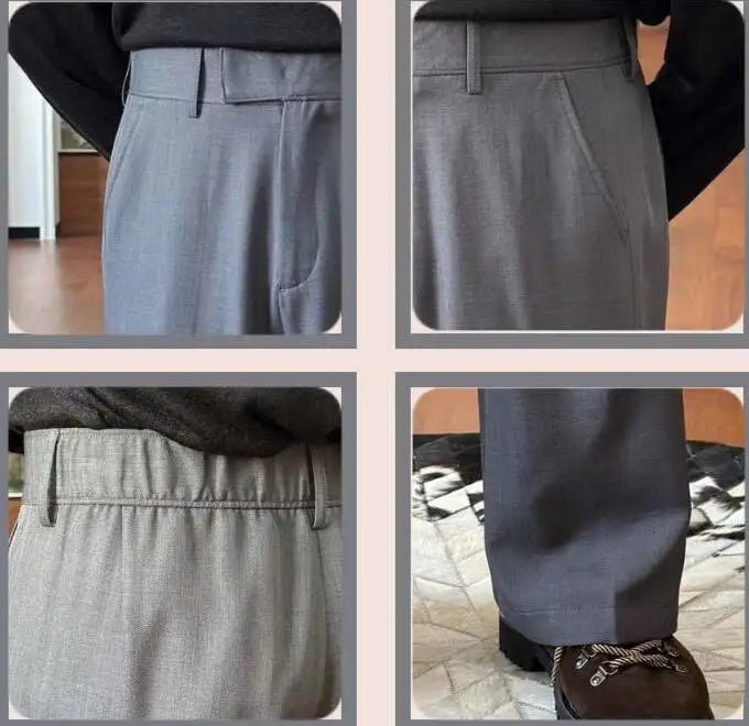 Pantalón High waist straight style