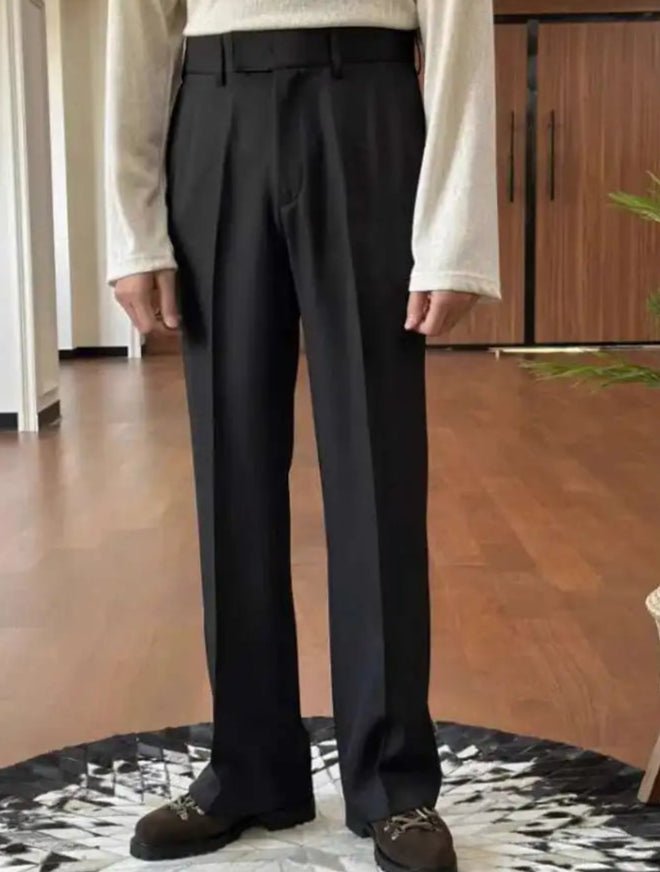 Pantalón High waist straight style
