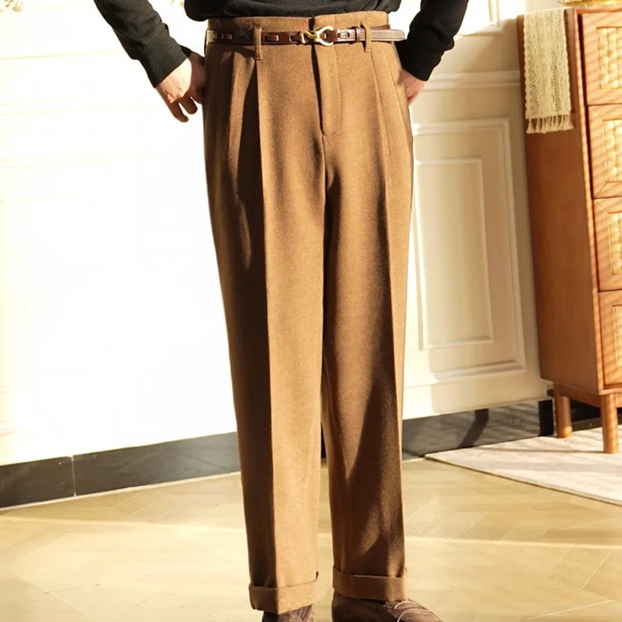 Hollywood wool blend trousers