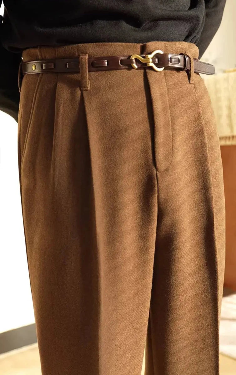 Hollywood wool blend trousers