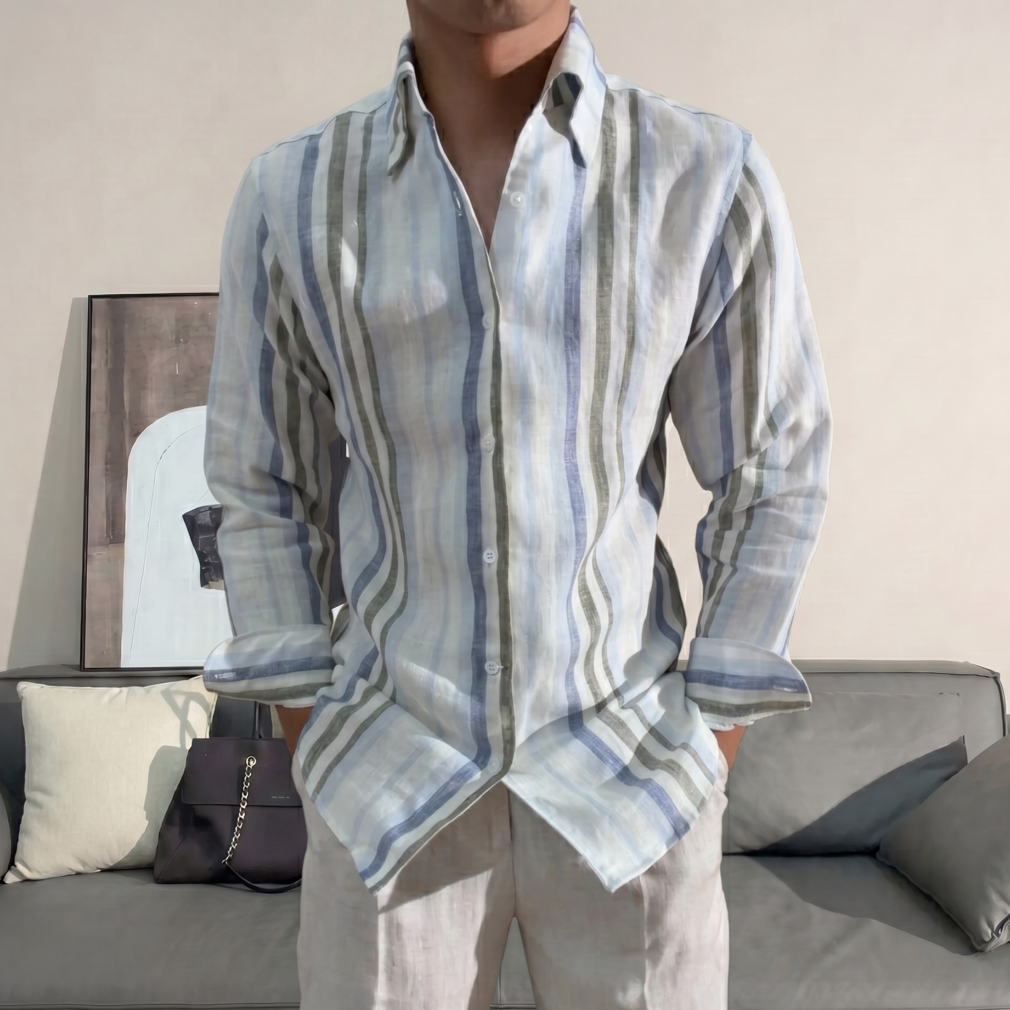 Camisa de lino Monterey Set