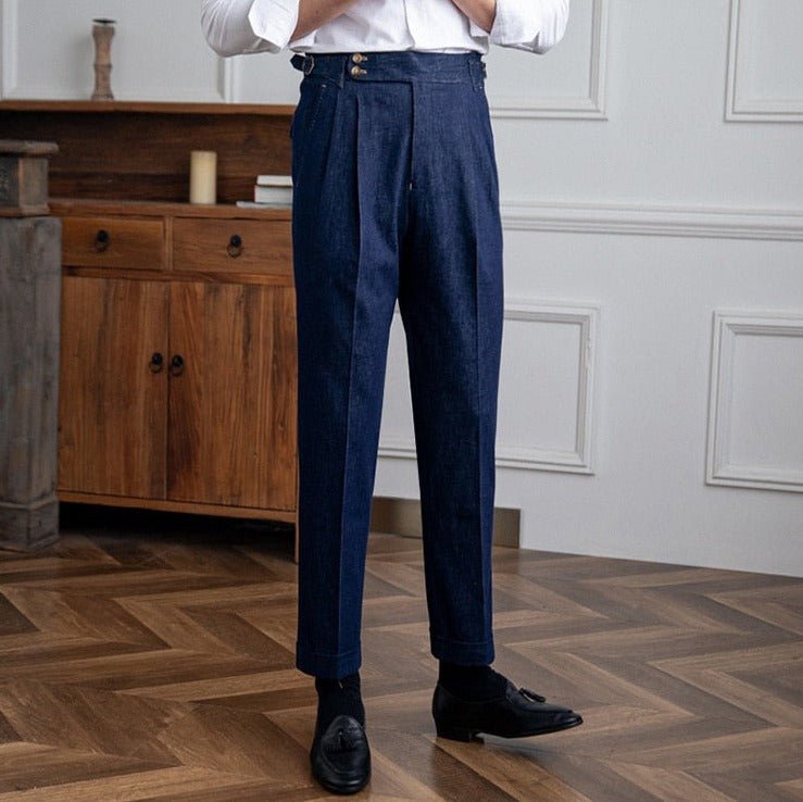 Italian Blue Trousers