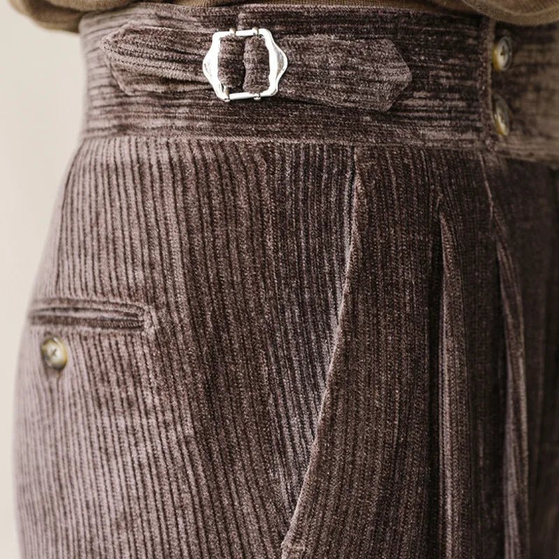 Italian ejecutivo corduroy trousers