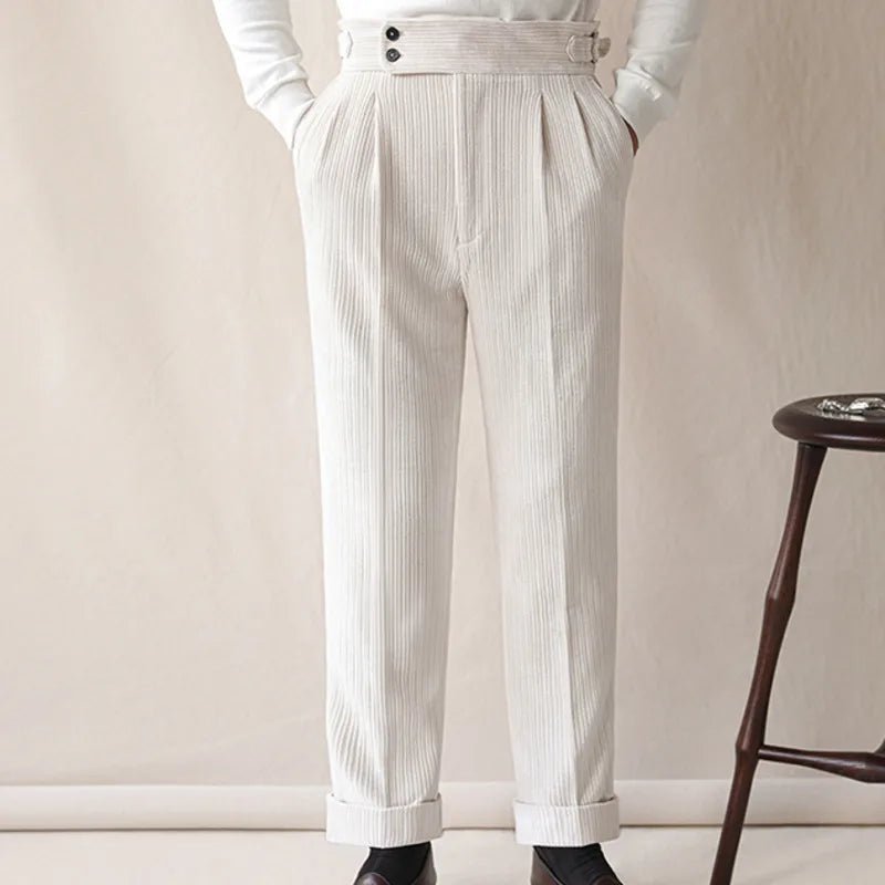 Italian ejecutivo corduroy trousers