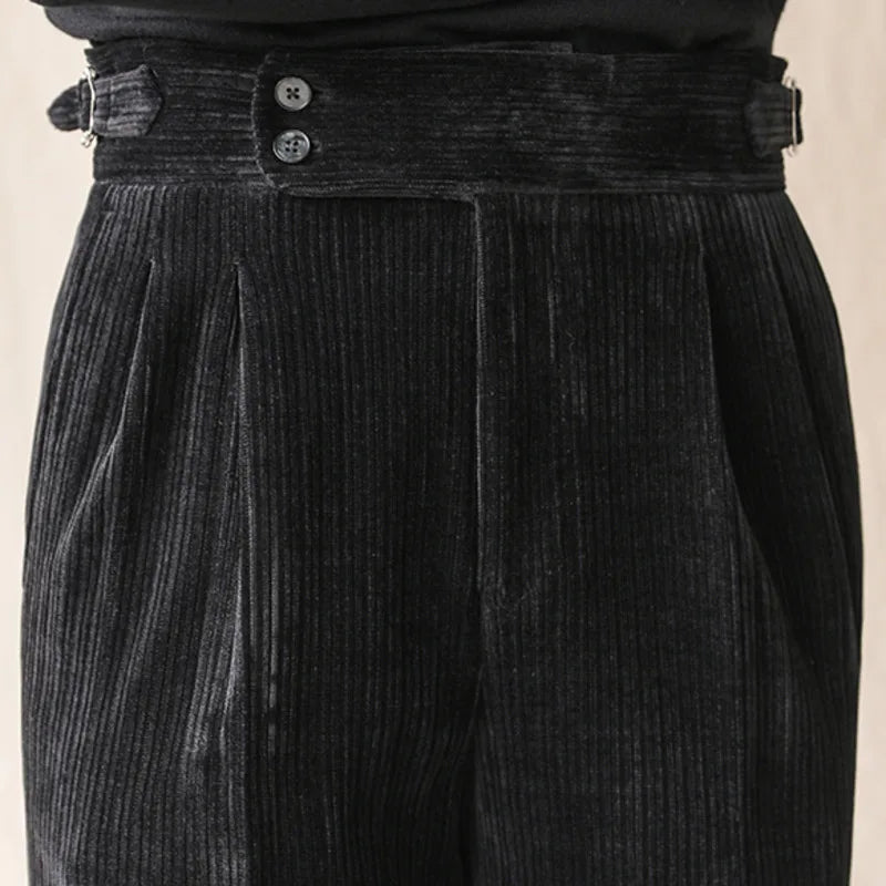 Italian ejecutivo corduroy trousers