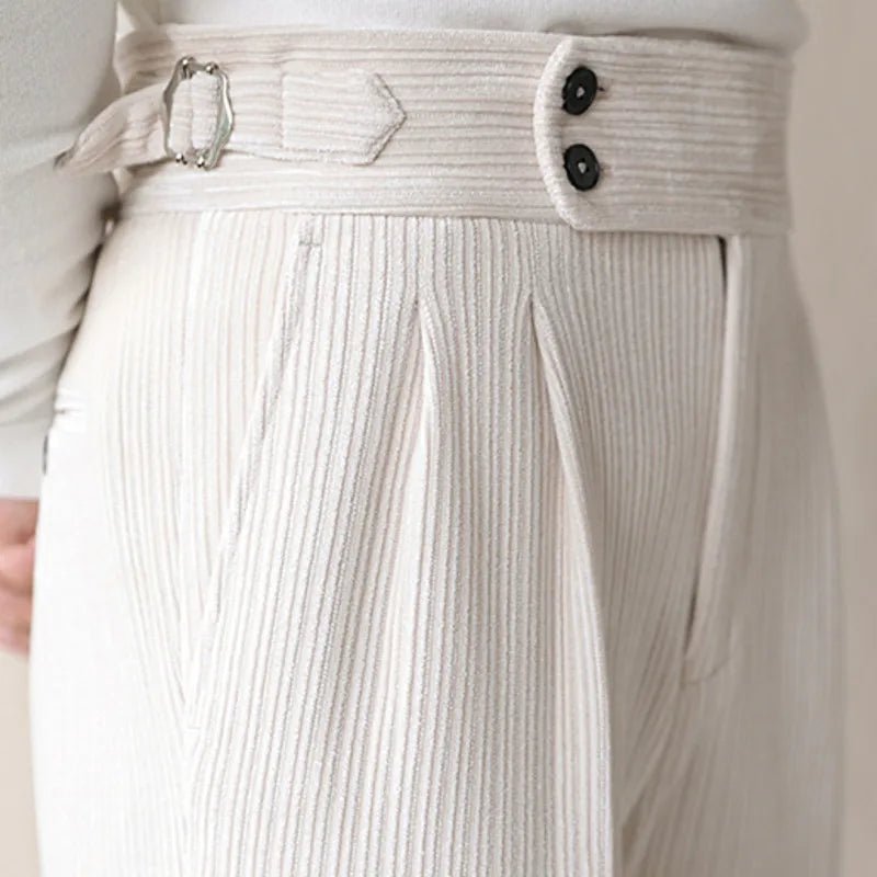 Italian ejecutivo corduroy trousers