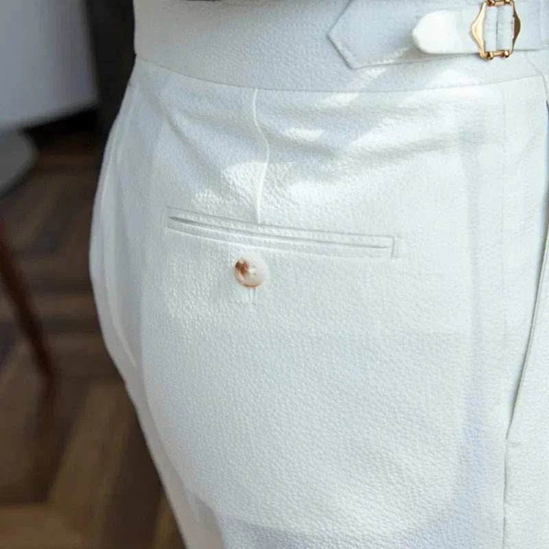 Italian design office high-waist trousers