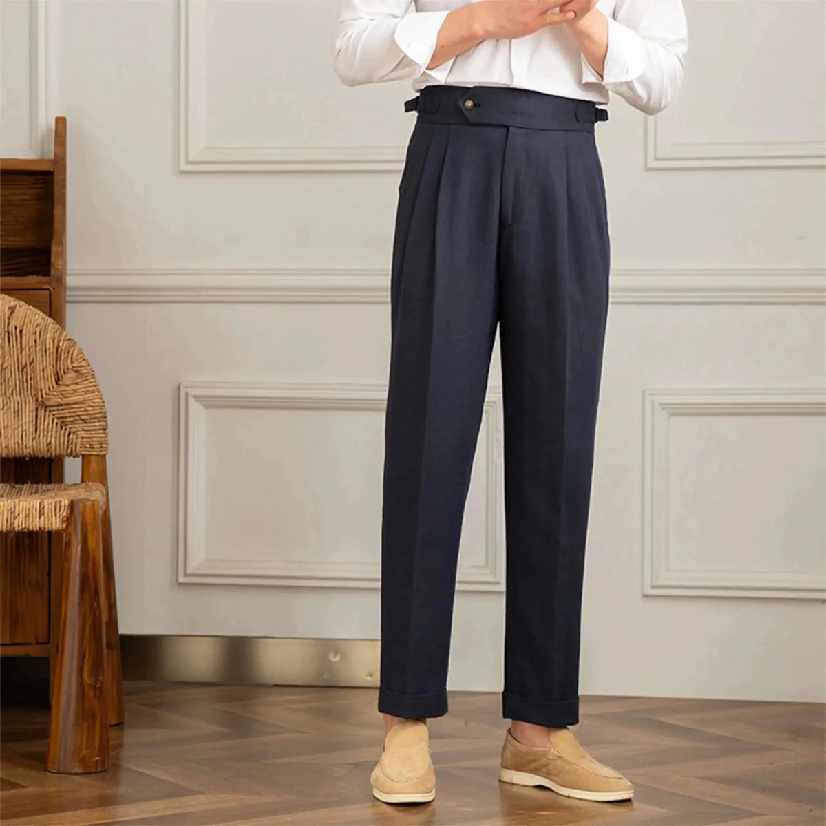 Italian elegant dress trousers
