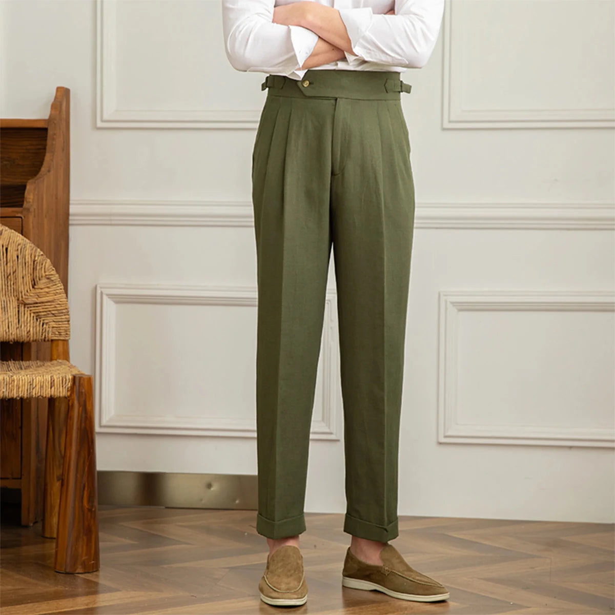 Italian elegant dress trousers