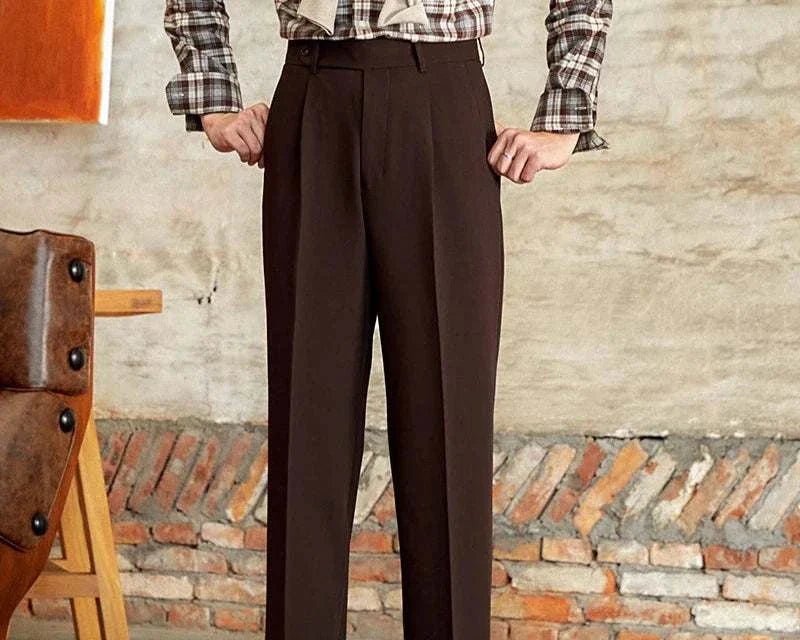 Pantalón Italian straight style elegant