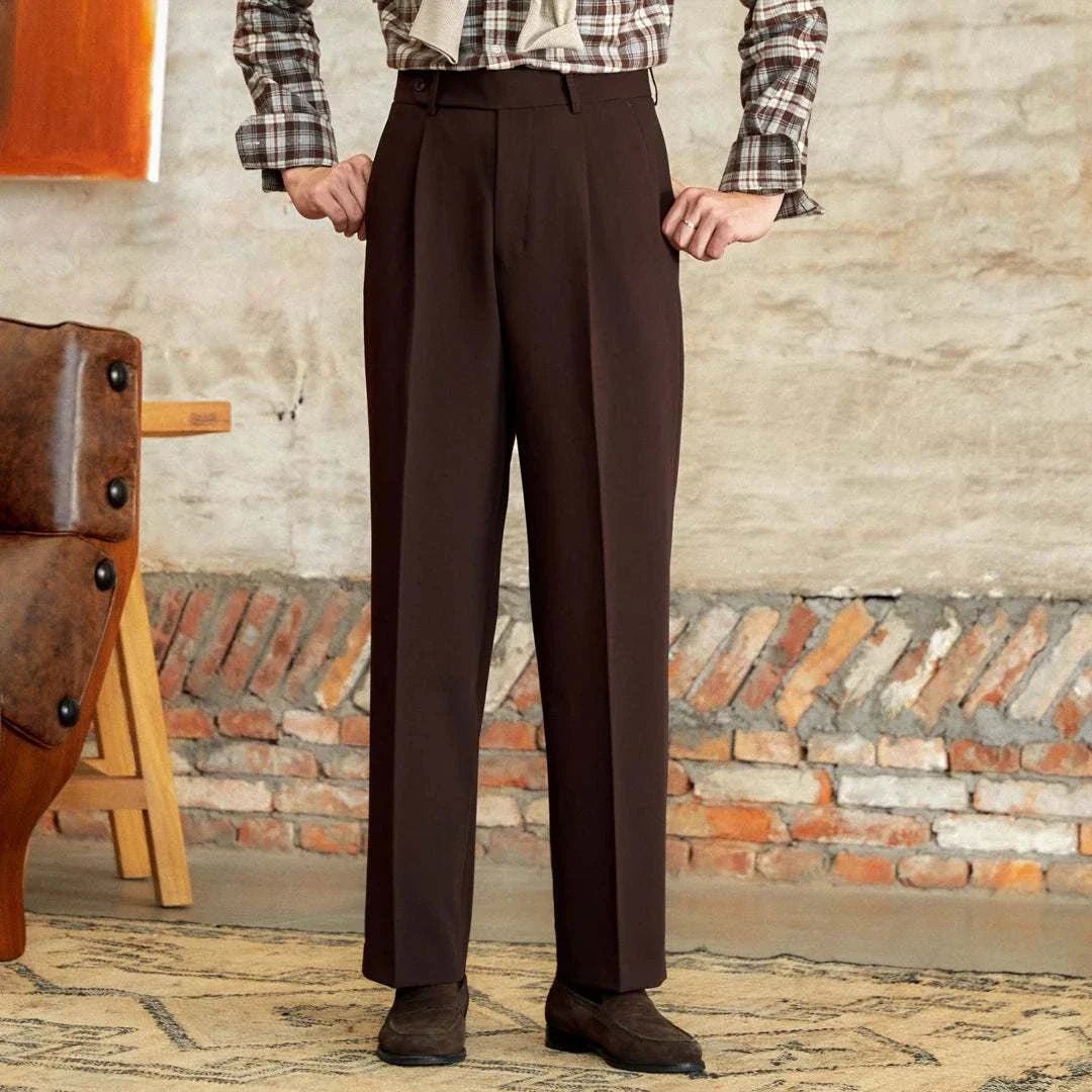 Pantalón Italian straight style elegant